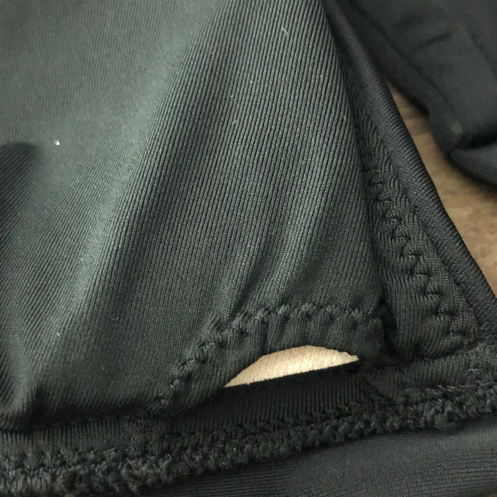 aerie Black Triangle Bikini Top